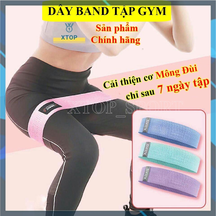 Dây MiniBand, Dây kháng lực tập gym Aolikes tập chân mông phụ kiện tập gym tốt nhất 3603