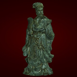 Tượng Khổng Minh Gia Cát Lượng - Xưởng E3D - Quà tặng bố trang trí nhà - NK 027