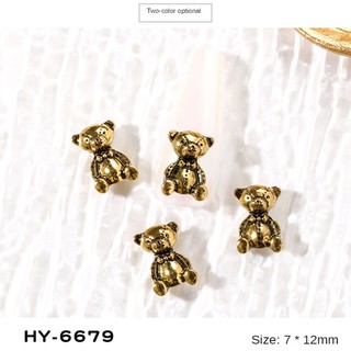 Charm gấu đính móng-phụ kiện charm nail