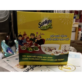 bộ tô chén gốm tráng men(4 chén+1 tô)