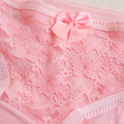 COMBO 10 quần Quần lót nữ cotton phối nơ xinh siêu quyến rũ dưới 55kg | BigBuy360 - bigbuy360.vn