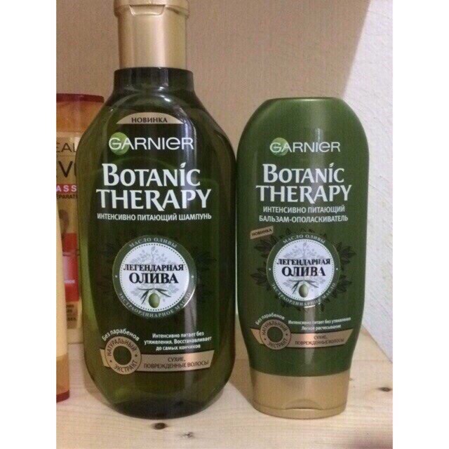 Cặp Dầu Gội Xả Garnier Olive Nga