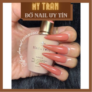 sơn gel Thạch Yolly cam hồng