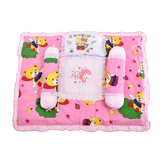 Bộ gối nệm trẻ sơ sinh Kitty