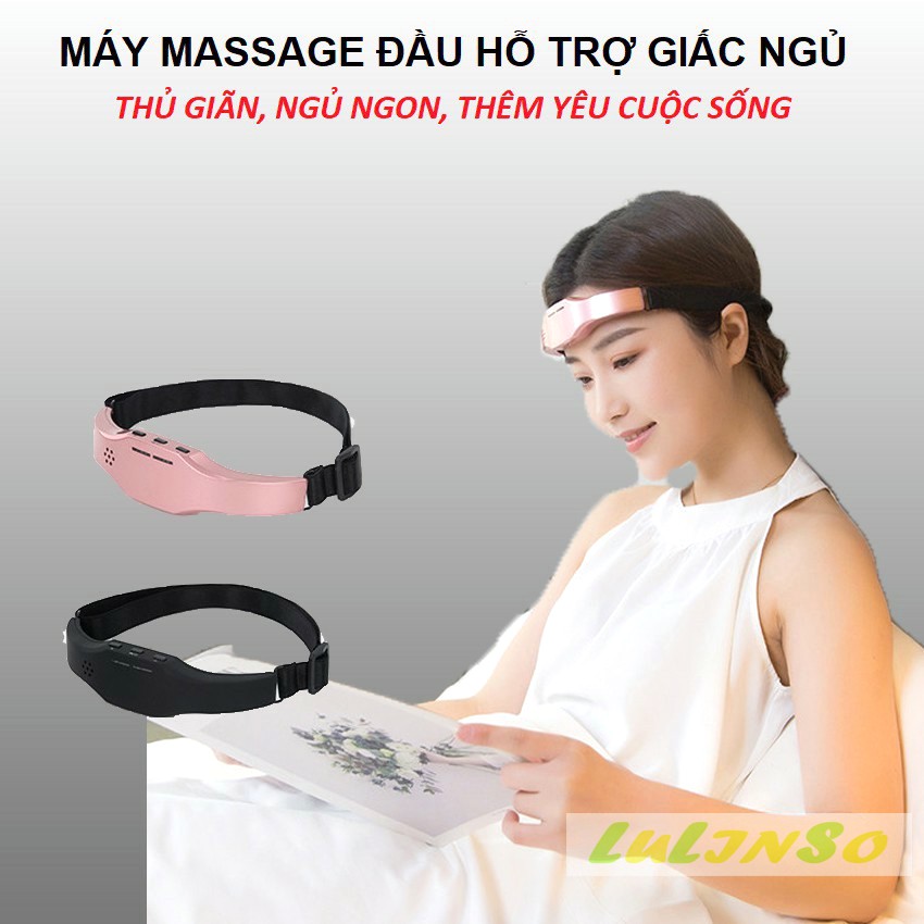 Máy Massage Đầu Thông Minh Hỗ Trợ Điều Trị Mất Ngủ - Châm Cứu