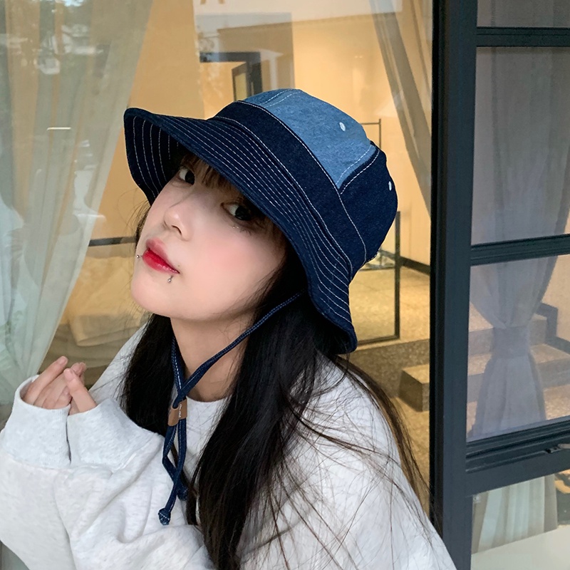 Nón Tai Bèo Cao Bồi Nhật Bản Màu Sắc Thời Trang Xuân Thu Có Dây Đeo Tùy Chỉnh Màu Sắc Phù Hợp Cho Mọi Phong Cách Cao Bồi