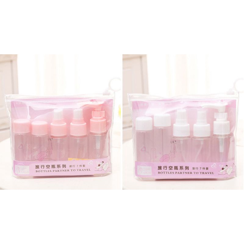 Bộ chiết mỹ phẩm du lịch 5 món ( loại xịn ),,,