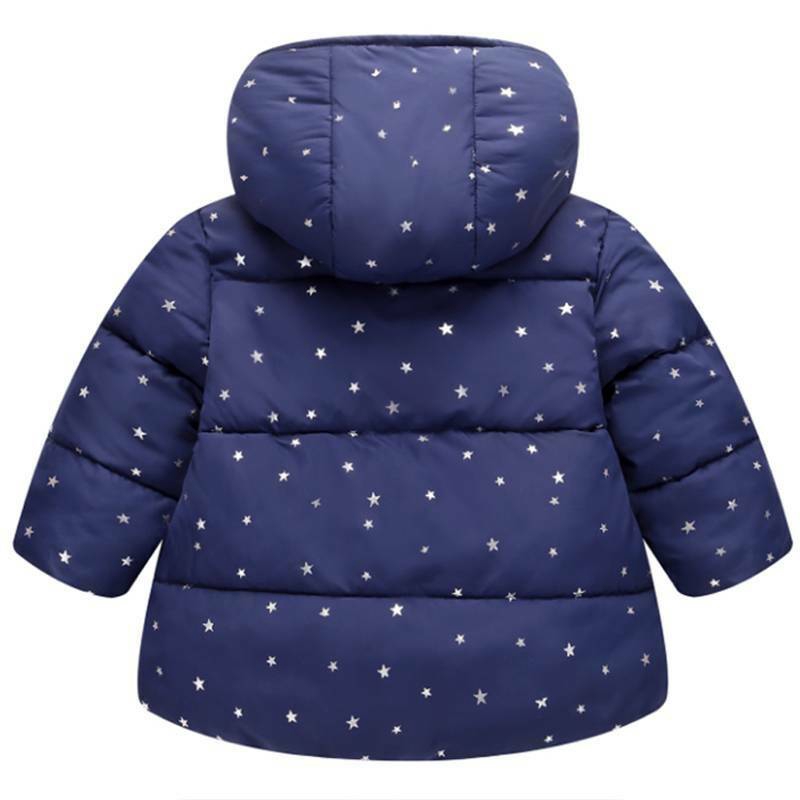 Áo khoác giữ ấm mùa đông phong cách thời trang ấm áp cho bé gái