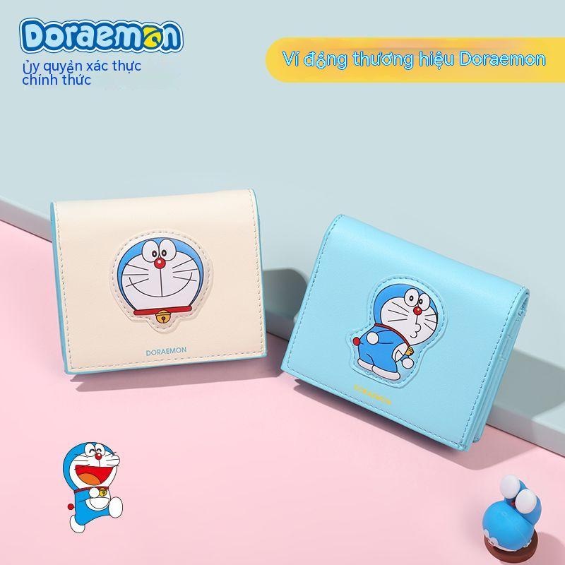 Ví Đựng Tiền Xu Đa Năng Có Khóa Kéo In Hình doraemon Phong Cách Nhật Bản ví hoạt hình Ví dây kéo đa chức năng