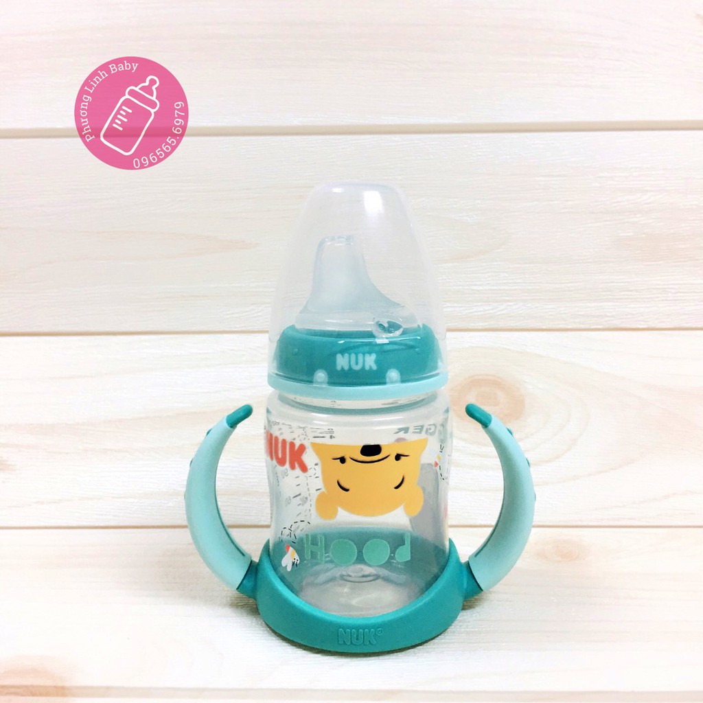 Ảnh Thật - BÌNH TẬP UỐNG CHO BÉ NUK PP 150ML (ĐỨC)