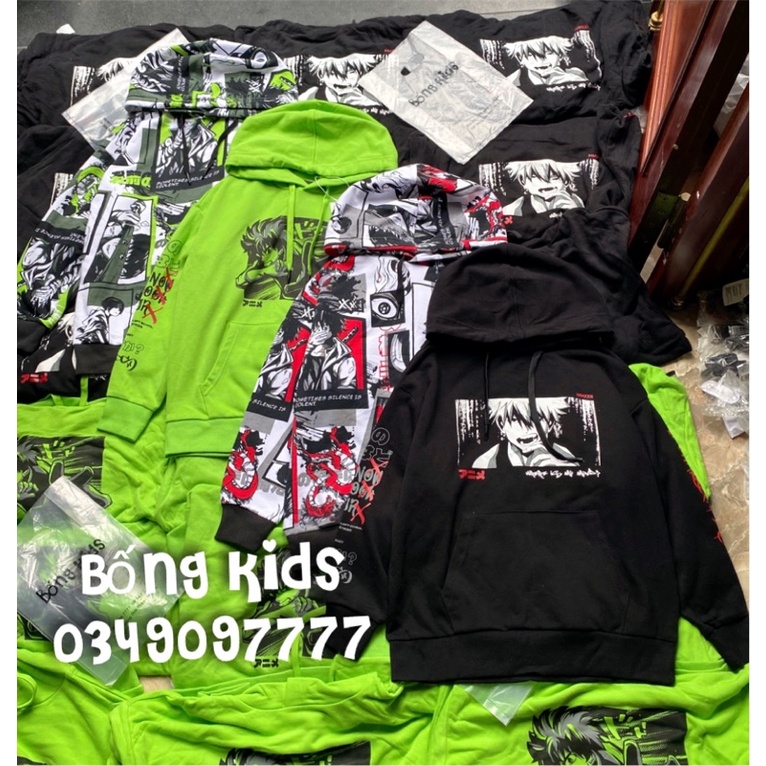 Áo Nỉ Hoodie Bé Trai In Hình GJ