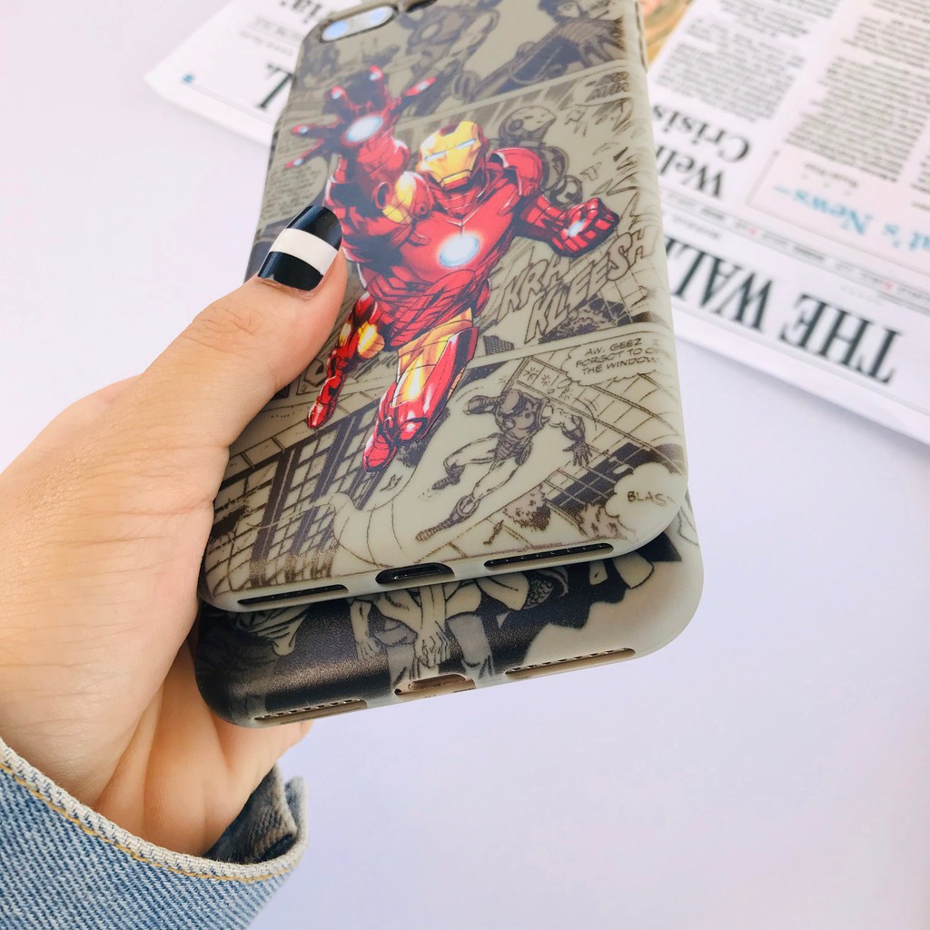 Ốp Lưng Huawei Vivo Silicon dẻo bảo vệ máy tốt Comic Marvel - S229