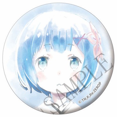(m01) Huy hiệu cài áo IN HÌNH Re:Zero Bắt đầu lại ở thế giới khác anime chibi dễ thương