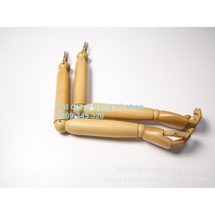 Manocanh bán thân tay gỗ
