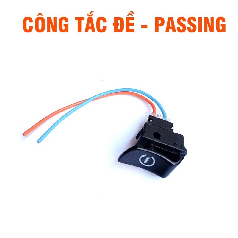 công tắc tắt mở, Passing, đề kèm dây cho đèn xe máy