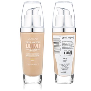 Kem Nền L'Oreal True Match Lumi Healthy Luminous Foundation Hàng Mỹ Chính Hãng