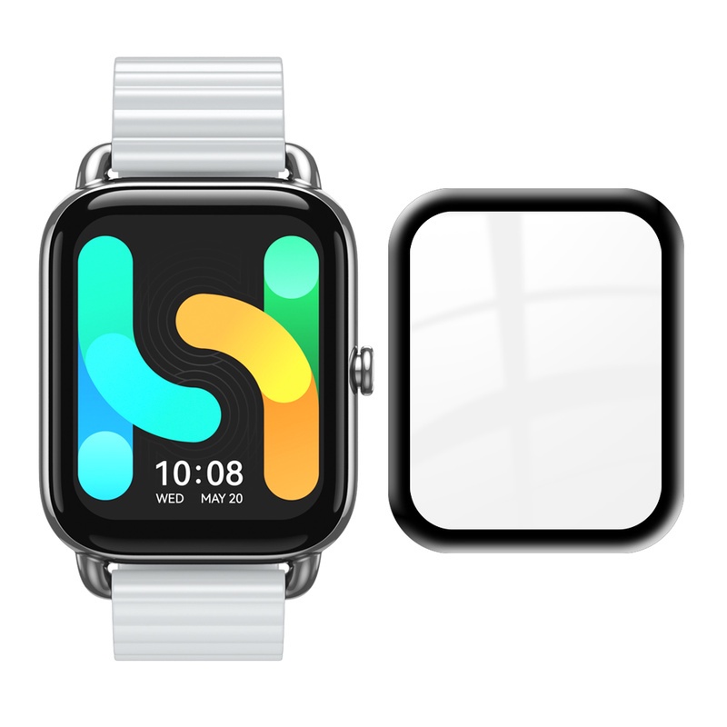 Miếng Dán Bảo Vệ Màn Hình Chống Trầy Viền Cong Cho Haylou RS4 Plus / Smart Watch Haylou RS4