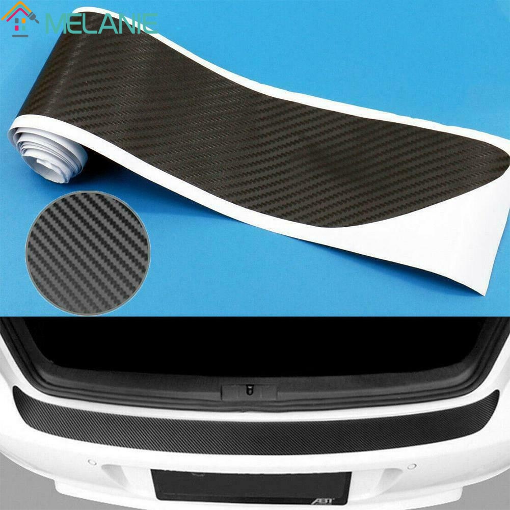 Sticker Sợi Carbon 4D Màu Đen Dán Bảo Vệ Cốp Xe Hơi Kích Thước 90cm
