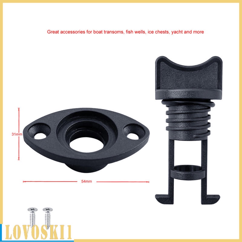 Nút chặn ống thoát nước 1'' 25mm cho thuyền Kayak
 | BigBuy360 - bigbuy360.vn