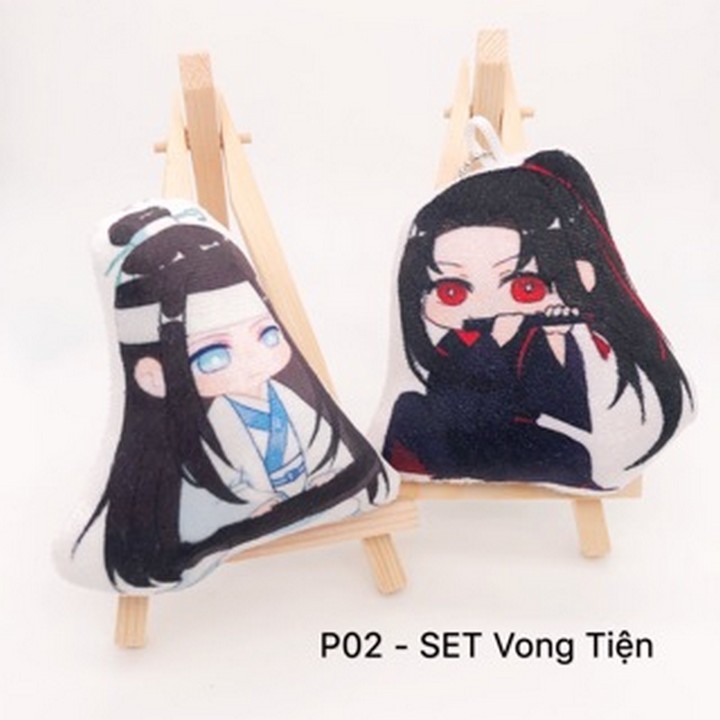 Móc khóa bông doll Ma đạo tổ sư trần tình lệnh trang trí trưng bày xinh xắn dễ thương doll