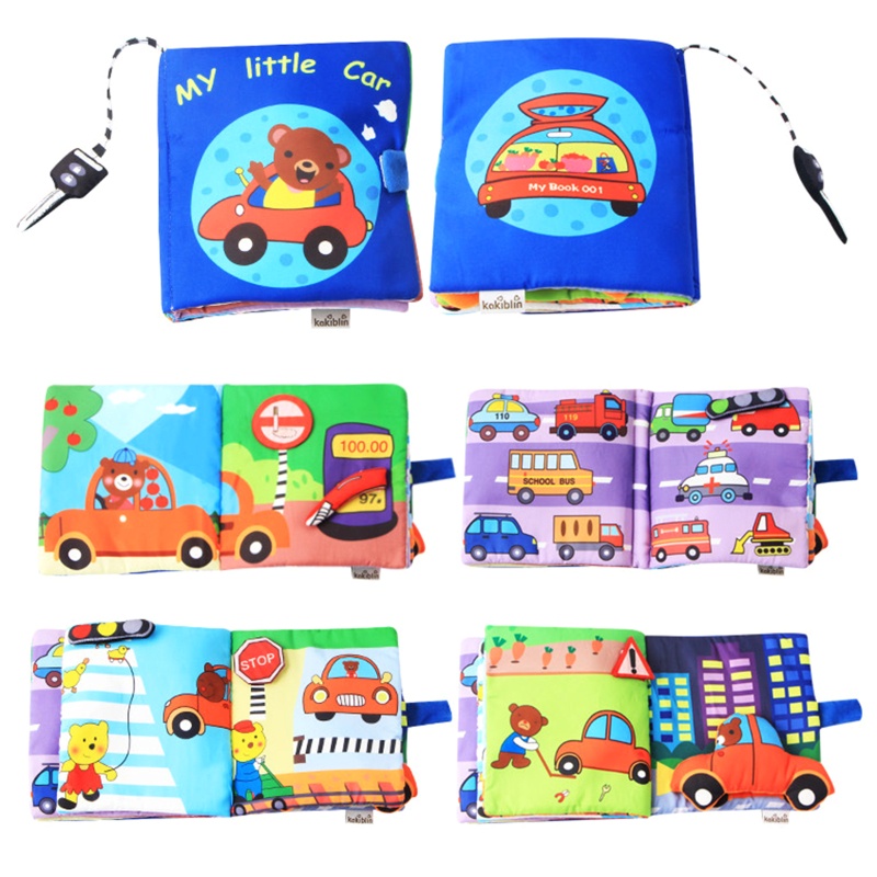 Sách Vải Hỗ Trợ Dạy Học Theo Phương Pháp Montessori Cho Bé