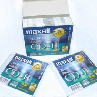 Đĩa CD Maxell (Hộp 10 đĩa nhựa)