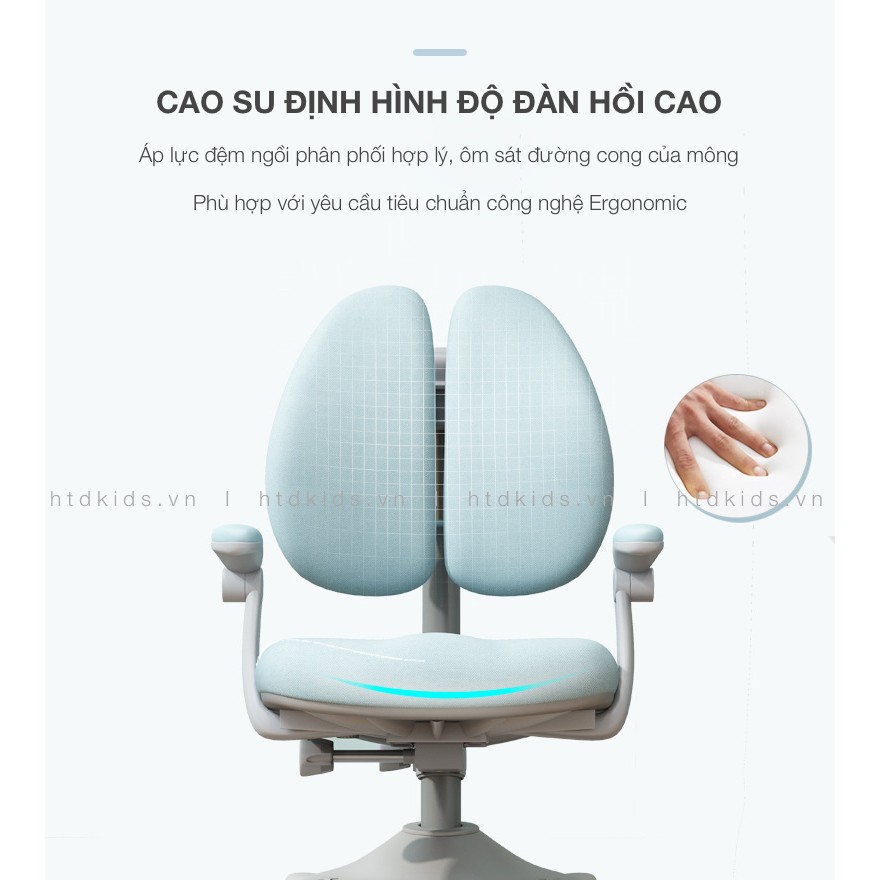 Ghế ngồi học chống gù lưng cho bé HTDkids Y5SF | BigBuy360 - bigbuy360.vn