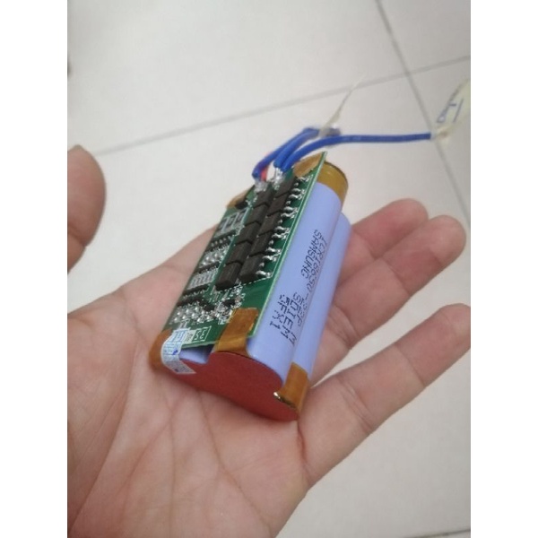 Khối Pin 3S1P Tam giác dùng cell SAMSUNG_22P