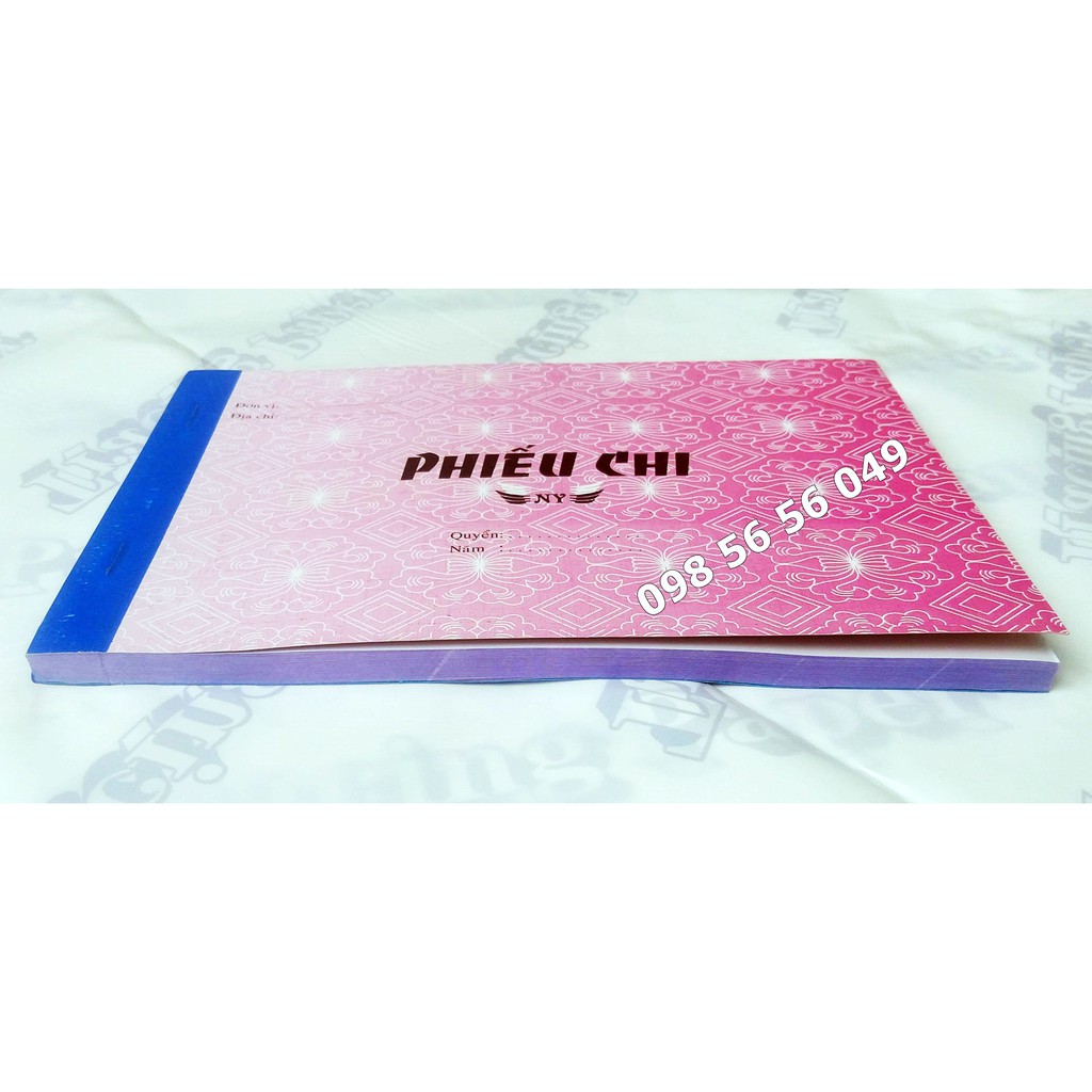 Phiếu Chi 2 Liên 13x19cm [ Mẫu số 02-TT ]