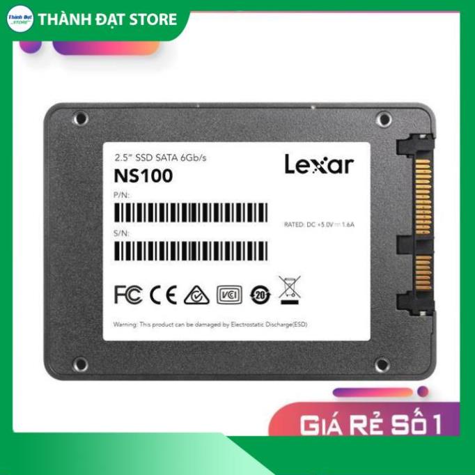 Ổ cứng SSD 2.5 inch SATA Lexar NS100 , 128GB - bảo hành 3 năm  [FREE SHIP]