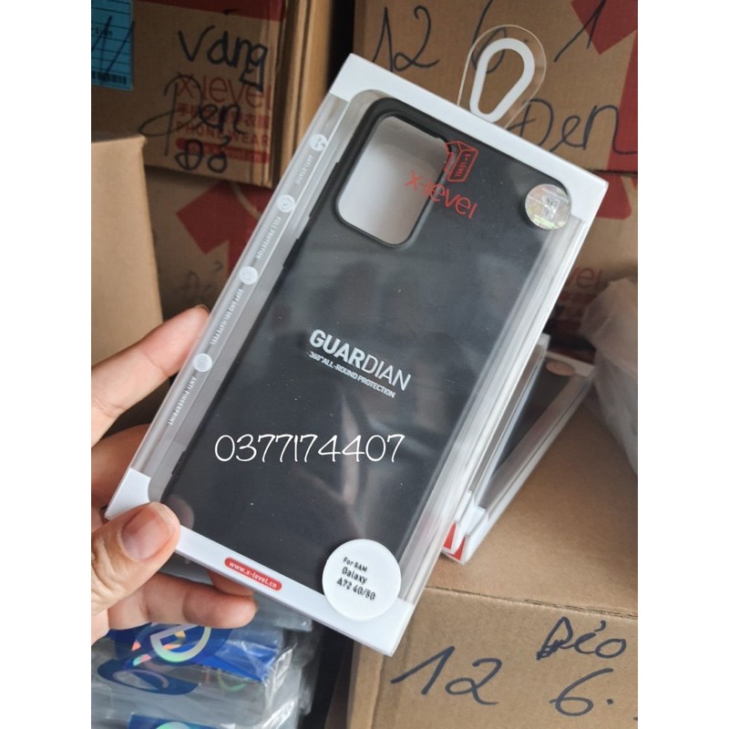 Ốp lưng dẻo X-Level cho Samsung A32 4G, A52, A72 5G chống Vân tay siêu bền chính hãng