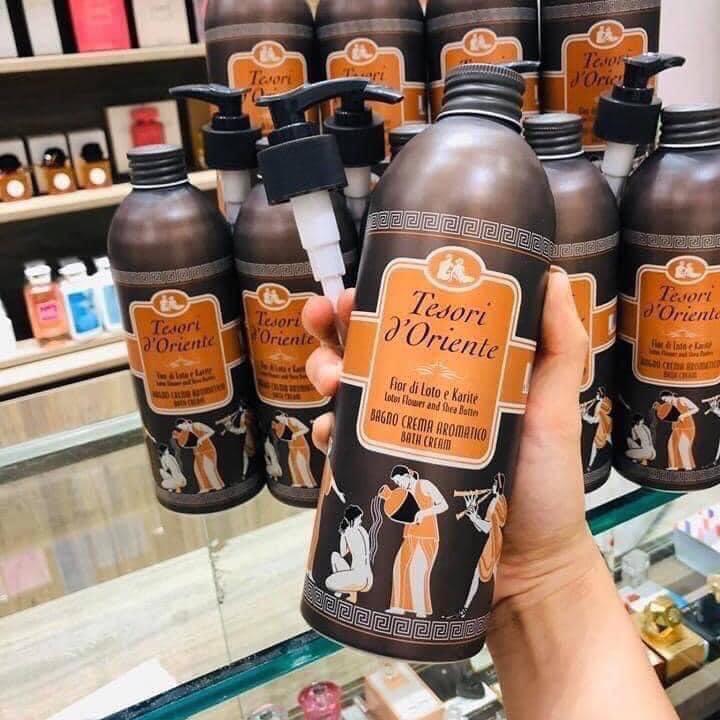[HÀNG HOT] Sữa tắm lưu hương, hương nước hoa Tesori D' Oriente 500ml - HƯƠNG THƠM LƯU GIỮ CẢ NGÀY | BigBuy360 - bigbuy360.vn