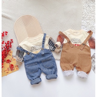 Set yếm kèm áo HAYO cho bé trai