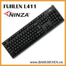 [Siêu khuyến mại] Bàn phím có dây Fulhen L411-chuột L102 hàng chính hãng. bảo hành 24 tháng