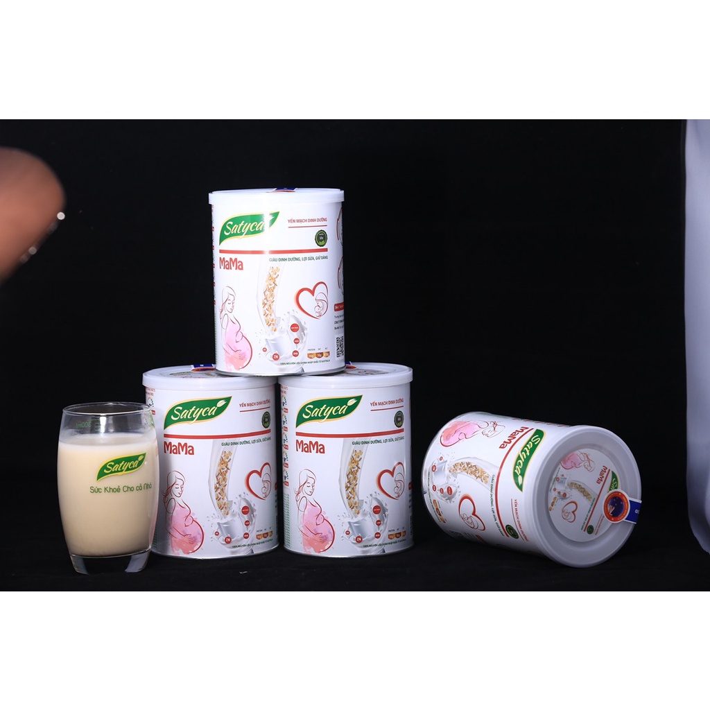 Sữa hạt dinh dưỡng SATYCA MAMA dành cho phụ nữ đang chuẩn bị mang thai hộp 450g - BCA68