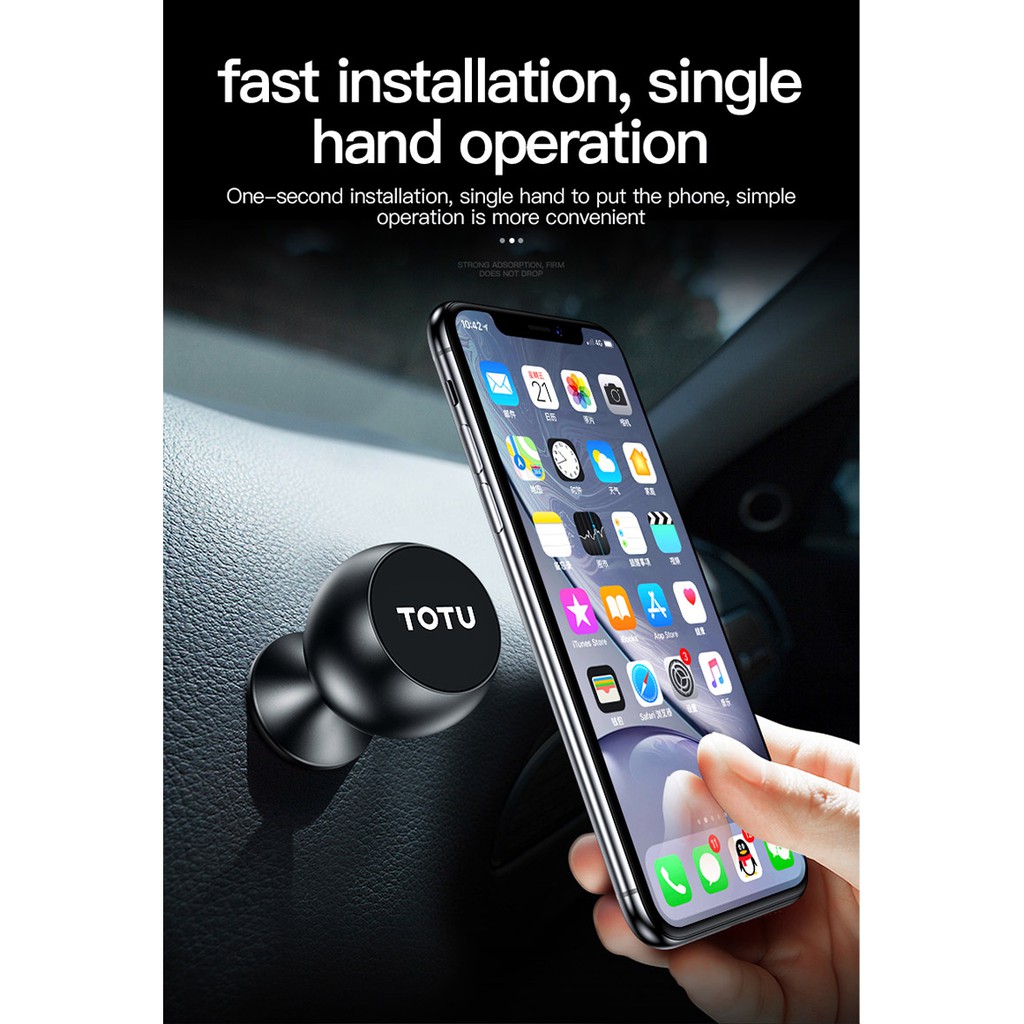 GIÁ ĐỠ ĐIỆN THOẠI HÍT TRÊN ÔTÔ TOTU DCTS-09 CAO CẤP - CHÍNH HÃNG | BigBuy360 - bigbuy360.vn