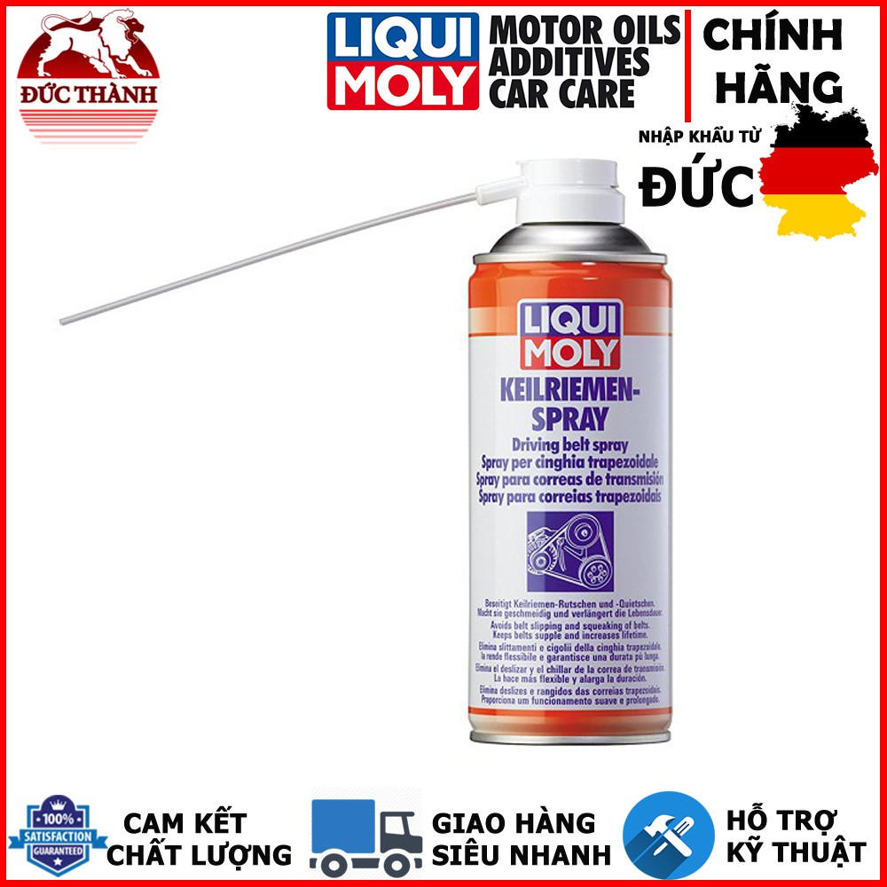 Bình xịt bảo dưỡng dây curoa Liqui Moly V-Belt Spray 4085 - 400ml ducthanhauto ...