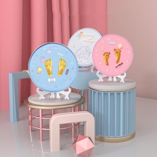 [SẴN HÀNG] Bộ In Dấu Vân Tay - Chân [MẪU MỚI - FULL PHỤ KIỆN] _ Lưu giữ Kỷ niệm cho bé (BABY FEEDS AND PRINT)