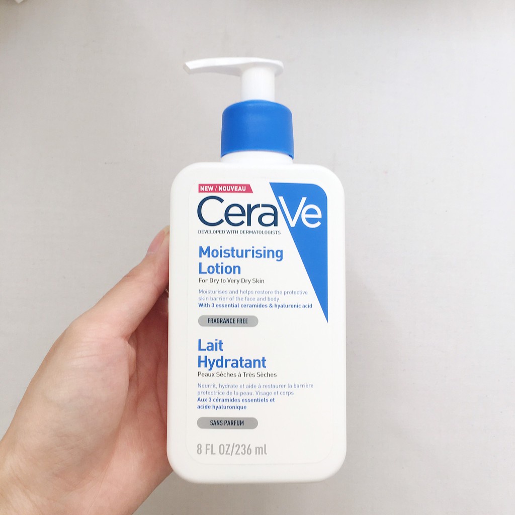 Sữa Dưỡng Thể Cerave Moisturising Lotion Lait Hydrant 236ml