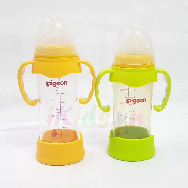 Bộ phụ kiện tay cầm và đế chống đổ bình sữa cổ rộng Pigeon, Toom, Lansioh ...