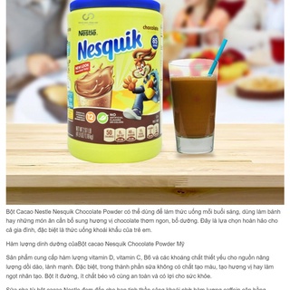 Bột nesquik chocolate - 1,18kg