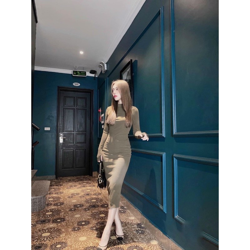 VÁY BODY TĂM CỔ LEO CHẤT ĐẸP MS15289 | BigBuy360 - bigbuy360.vn