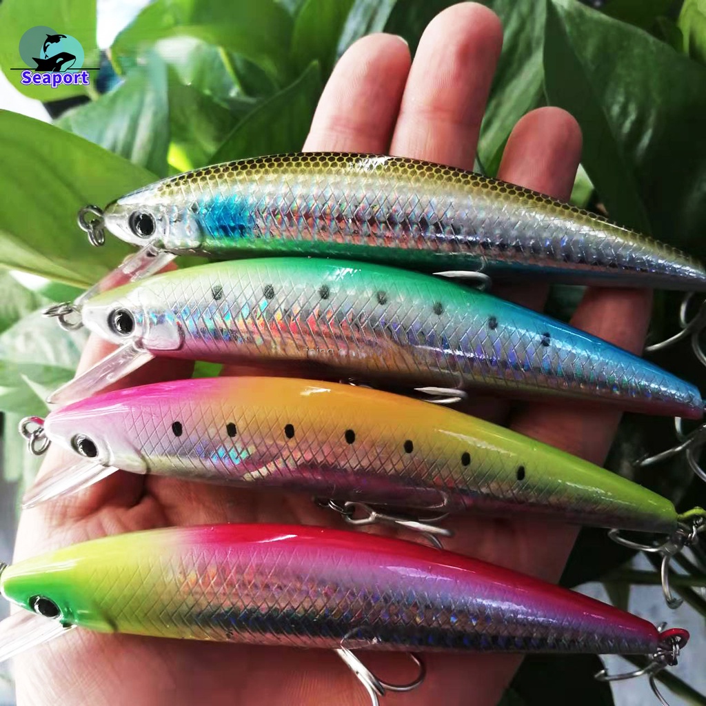 Mồi Câu Cá Giả 12cm 40g Chất Liệu Cứng