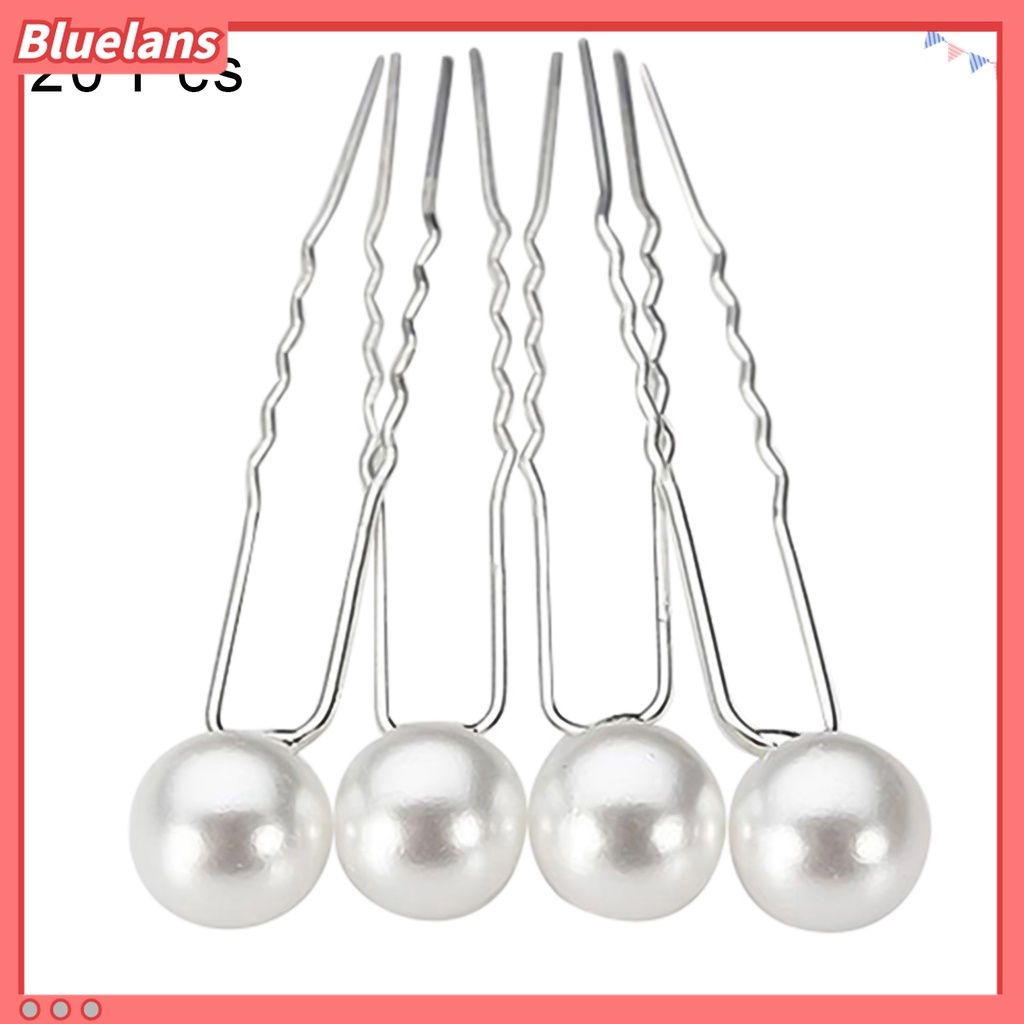 Set 20 KẹP TóC ĐíNh NgọC Trai Giả Dễ Thương Cho Nữ