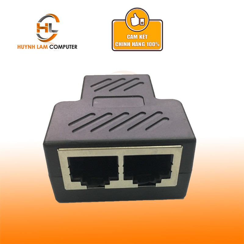 Đầu nối dây mạng RJ45 1 ra 2 tín hiệu rất tốt (Không sử dụng đồng thời cùng lúc)