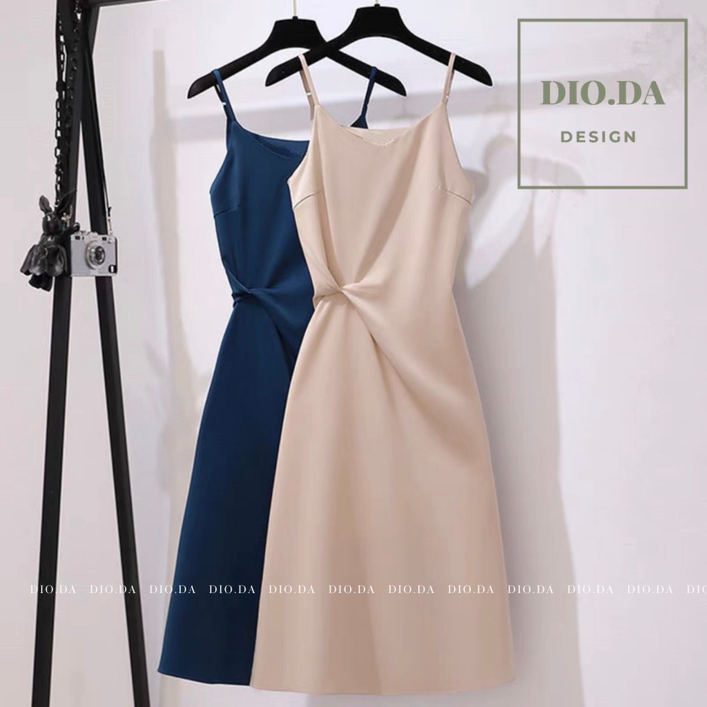 [CÁCH ĐIỆU] Váy Lụa Xoắn Eo - Dioda | BigBuy360 - bigbuy360.vn