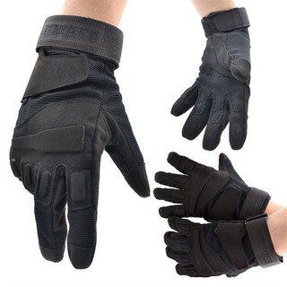 Găng tay chiến thuật black dài