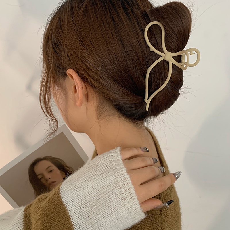 Kẹp Tóc Càng Cua Hình Cá Mập Đơn Giản Cho Nữ