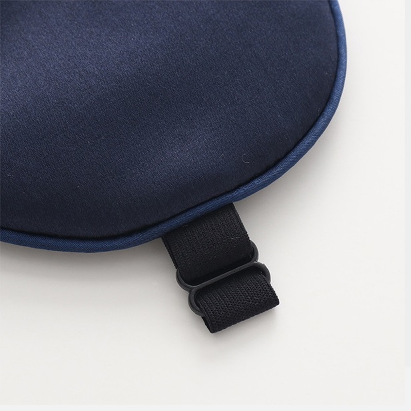 Bịt mắt ngủ lụa satin đàn hồi nhiều màu du lịch cầm tay quà tặng nam nữ