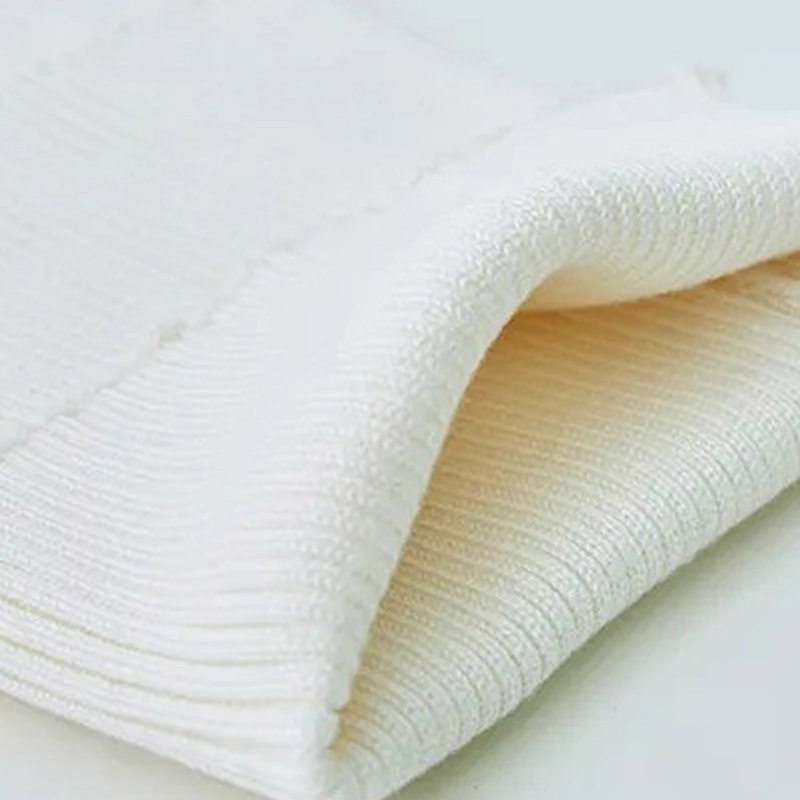 Cổ áo giả dệt kim kiểu nhún bèo thời trang mùa đông dành cho nữ